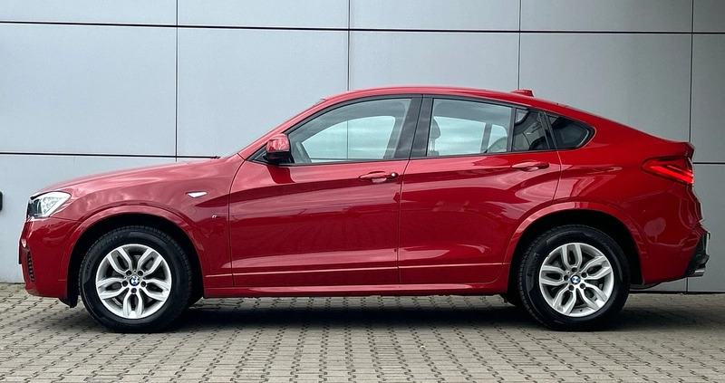 BMW X4 cena 126999 przebieg: 129999, rok produkcji 2017 z Głogówek małe 631